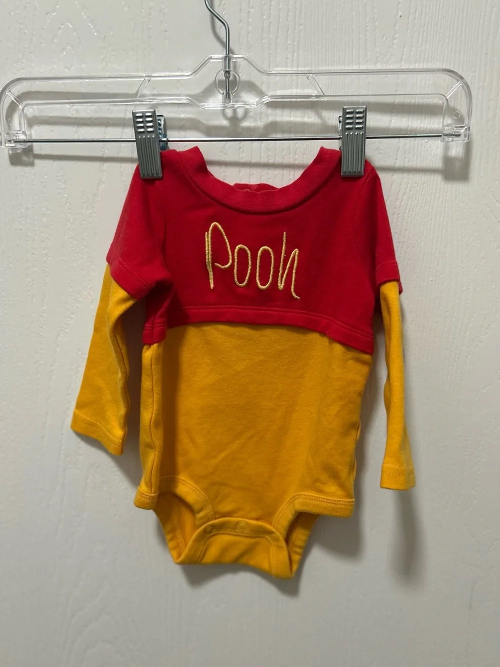 Winnie The Pooh Baby One Piece Costume Disney Store Size 6-9 Months